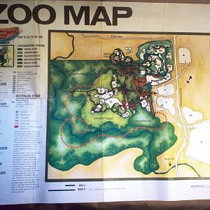Toronto Zoo map
