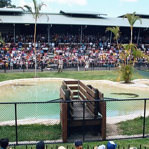 Croc show pre-Crocoseum - Sep 2002