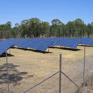 Solar panel array - Jan 2004