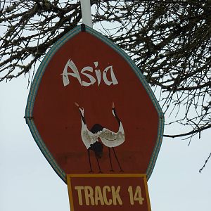 Asian Area - Entrance Sign
