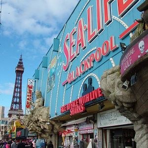 Exterior at Blackpool SeaLife Centre 27/03/10
