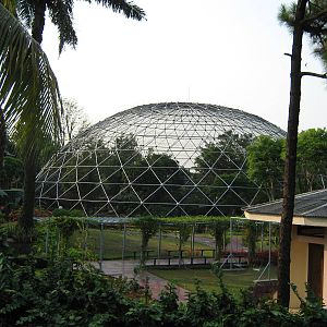 aviary at the Bird Park