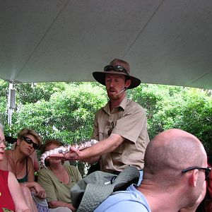 Hartleys Crocodile Adventures 2007 - Reptile Show