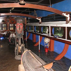 Marineland Melanesia 2007 - Small aquarium in the entrance foyer