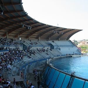 Marineland Antibes 2005 - Killer Whale Stadium audience stand