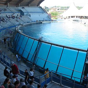 Marineland Antibes 2005 - Killer Whale Stadium pool perimeter