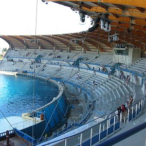 Marineland Antibes 2005 - Killer Whale Stadium audience stand
