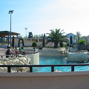 Marineland Antibes 2005 - South American Sea Lion pool