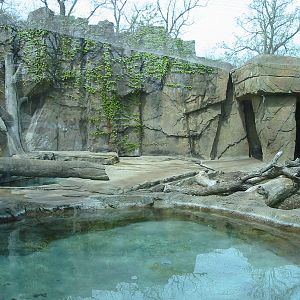 Potawatomi Zoo 2003 - Siberian Tiger exhibit