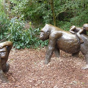 Gorilla Statues