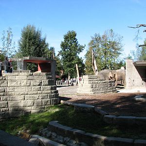 Knie Kinderzoo 2006 - Part of the Asiatic Elephant exhibit