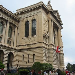 Musee Oceanographique 2005 - Aquarium building from the side
