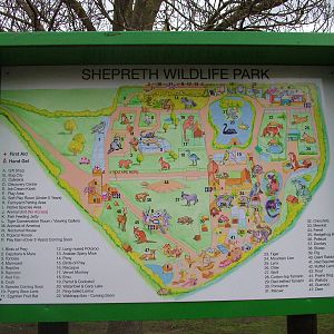 Map at Shepreth 05/04/10