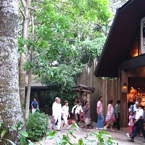 Night Safari Entrance Courtyard
