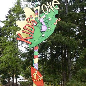 Kids' Zone Sign