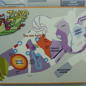 Kids' Zone Map