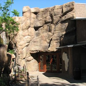 Africa Live - Exhibit Building Entrance