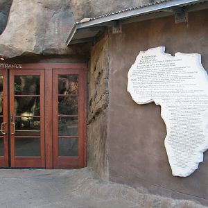 Africa Live - Exhibit Building Entrance