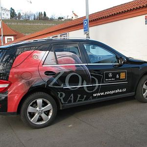 Company car of Prague zoo