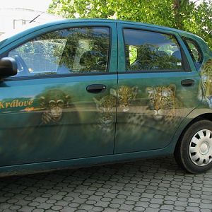 Company car of Dvur Kralove Zoo