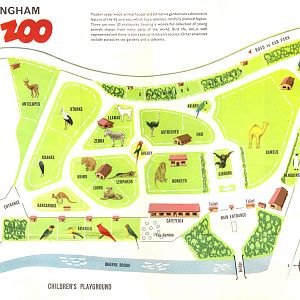 Birmingham zoo map