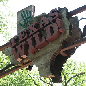 Texas Wild! - Entry Sign
