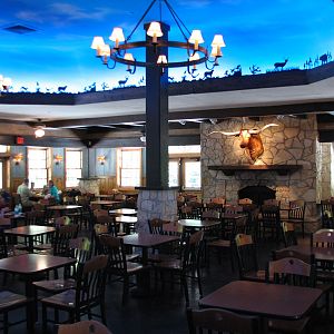 Texas Wild! - Texas Town - Bluebonnet Cafe Interior