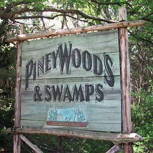 Texas Wild! - Pineywoods and Swamps - Sign