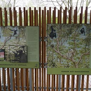 Gibbon house Exhibit Sign