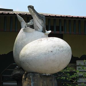 statue outside the entrance