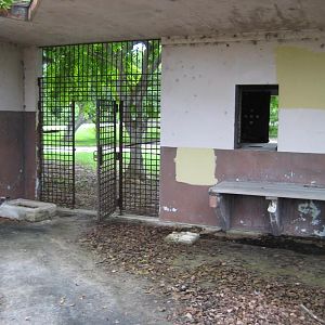 Big cat cages Detail