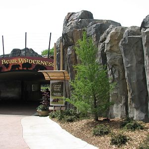 Great Bear Wilderness - American Bison Exhibit - Tunnel Entrance
