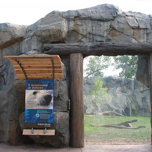 Great Bear Wilderness - First Polar Bear Exhibit - Second Outdoor Viewing A