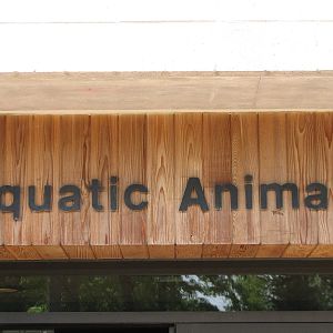 Aquatic Animals Building - Sign