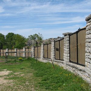 Old Hoofed Stock Barn - American Bison Exhibit