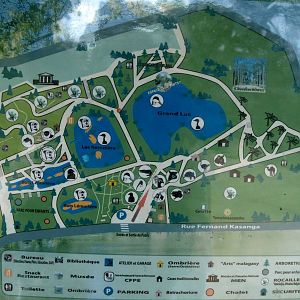 Tsimbazaza Zoo - Map