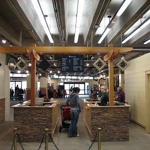 Entry Building - Admissions Counters