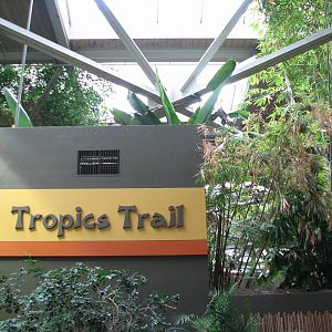 Tropics Trail - Entry Sign