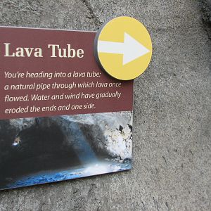 Russia's Grizzly Coast - Subarctic North - Lava Tube Sign