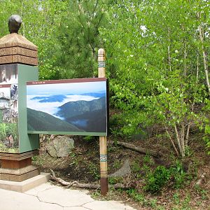 Russia's Grizzly Coast - Forested South - Sign