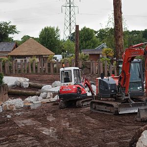 Elephant Paddock Renovations - 01/06/2010