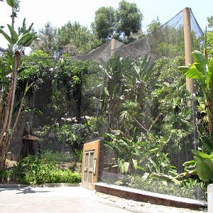 One of Two Large Walk-Through Aviaries