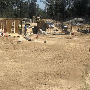 Reptile, Amphibian, and Insect Center Construction Site