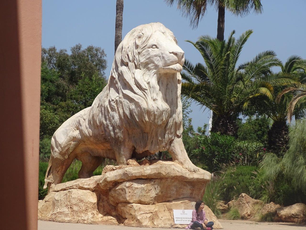 03/05/17  - Barbary lion statue