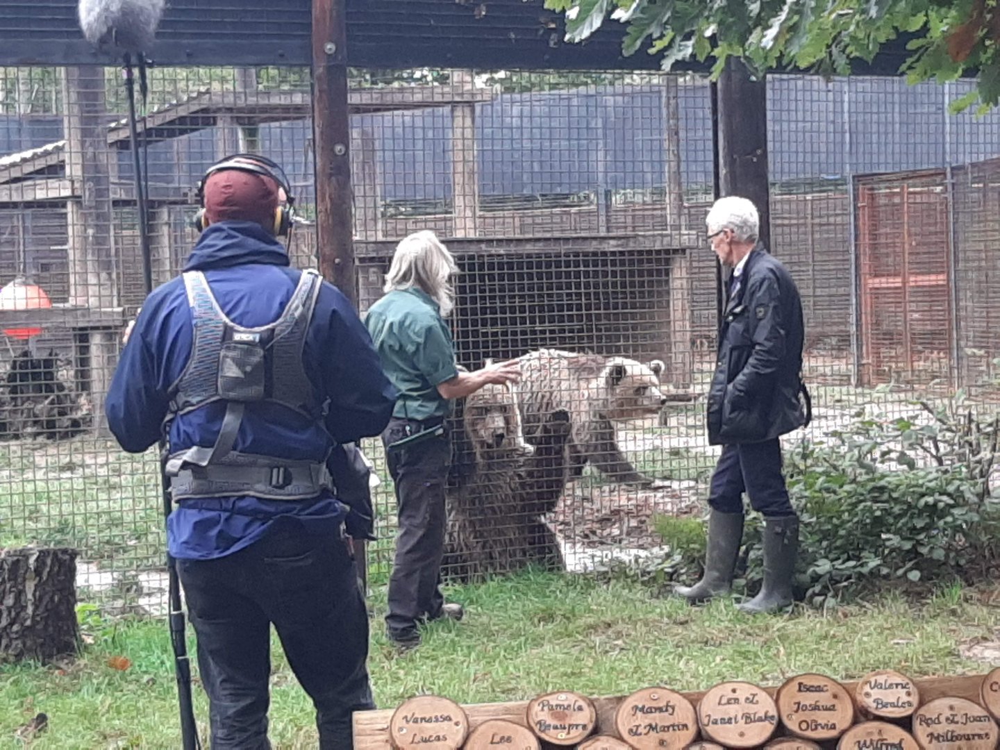 08/10/2020 - Filming at Wildwood