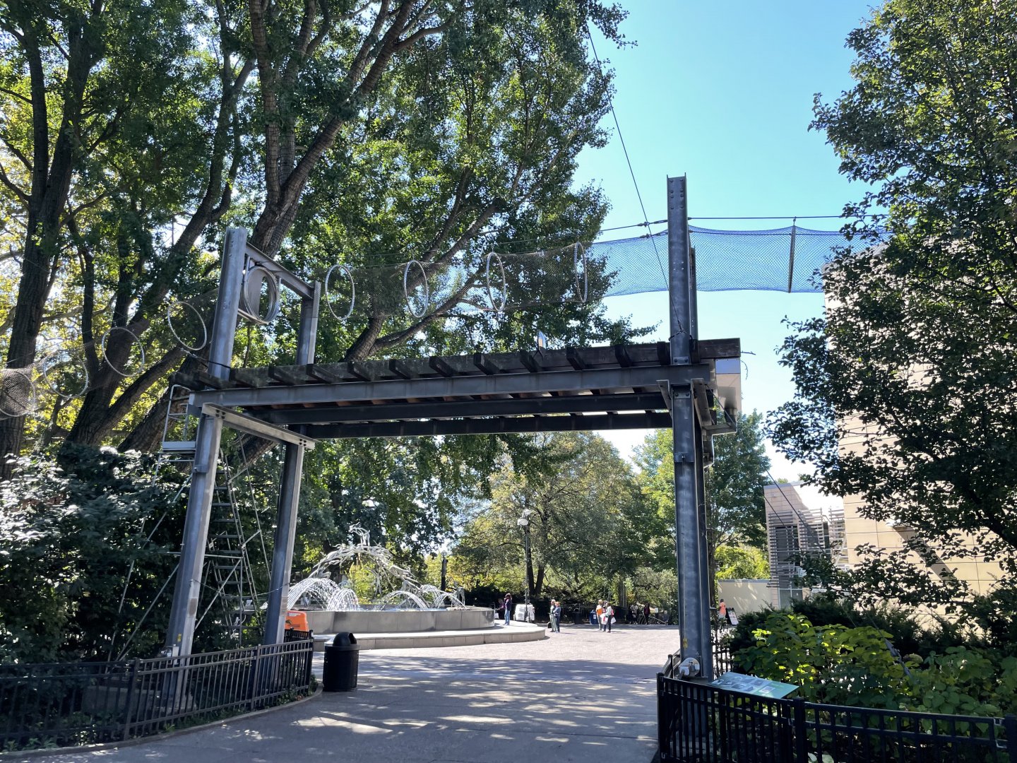 09/15/23 - Overhead animal walkway
