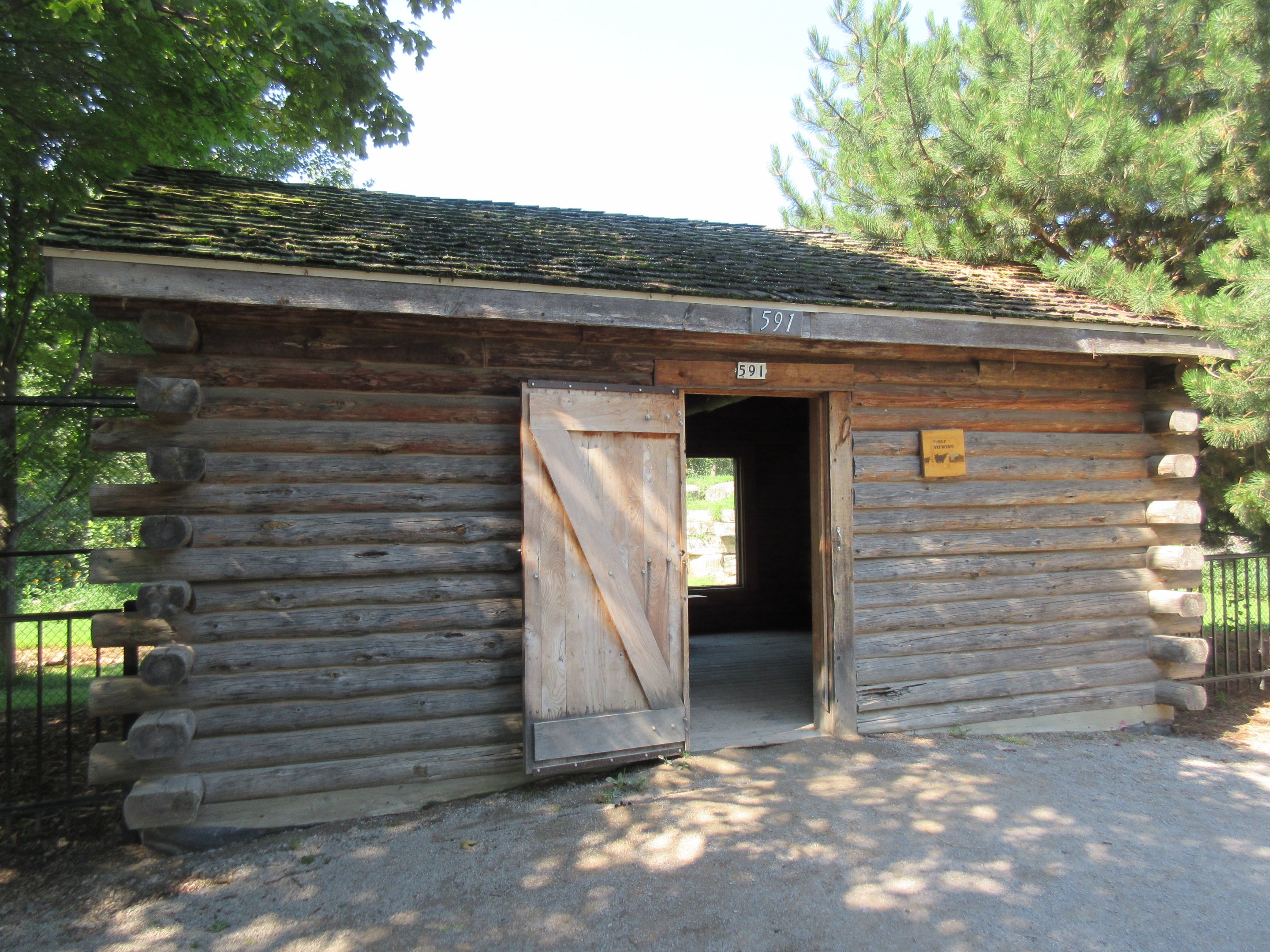 1-Acre Grey Wolf Exhibit - Viewing Area