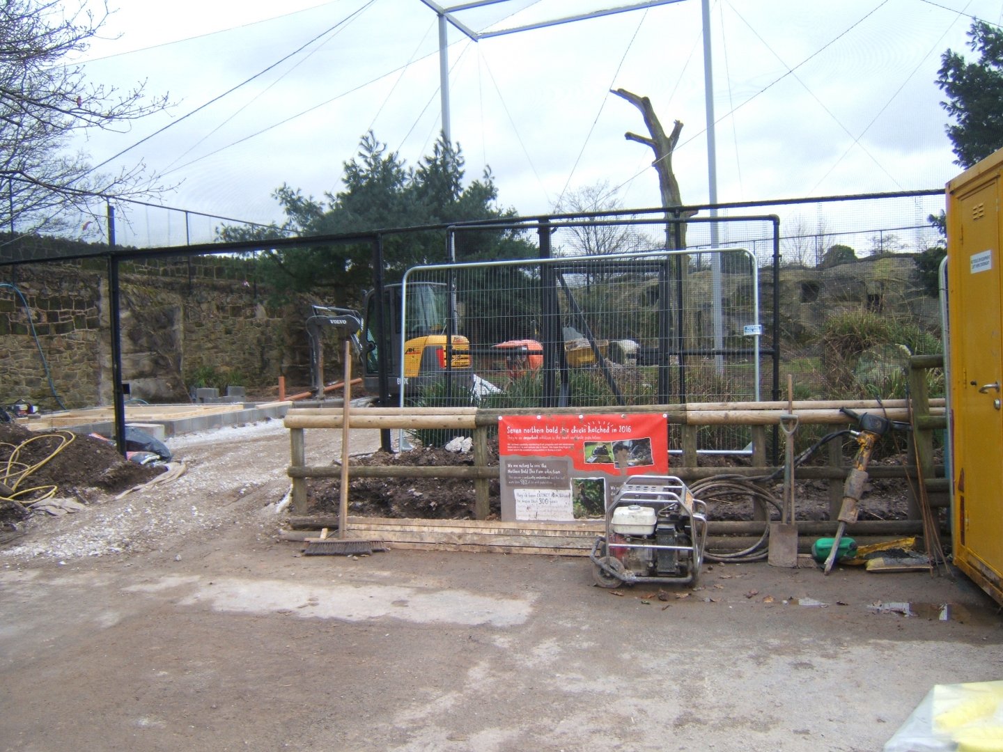 12/2/2017 View of work on the former Condor Cliffs