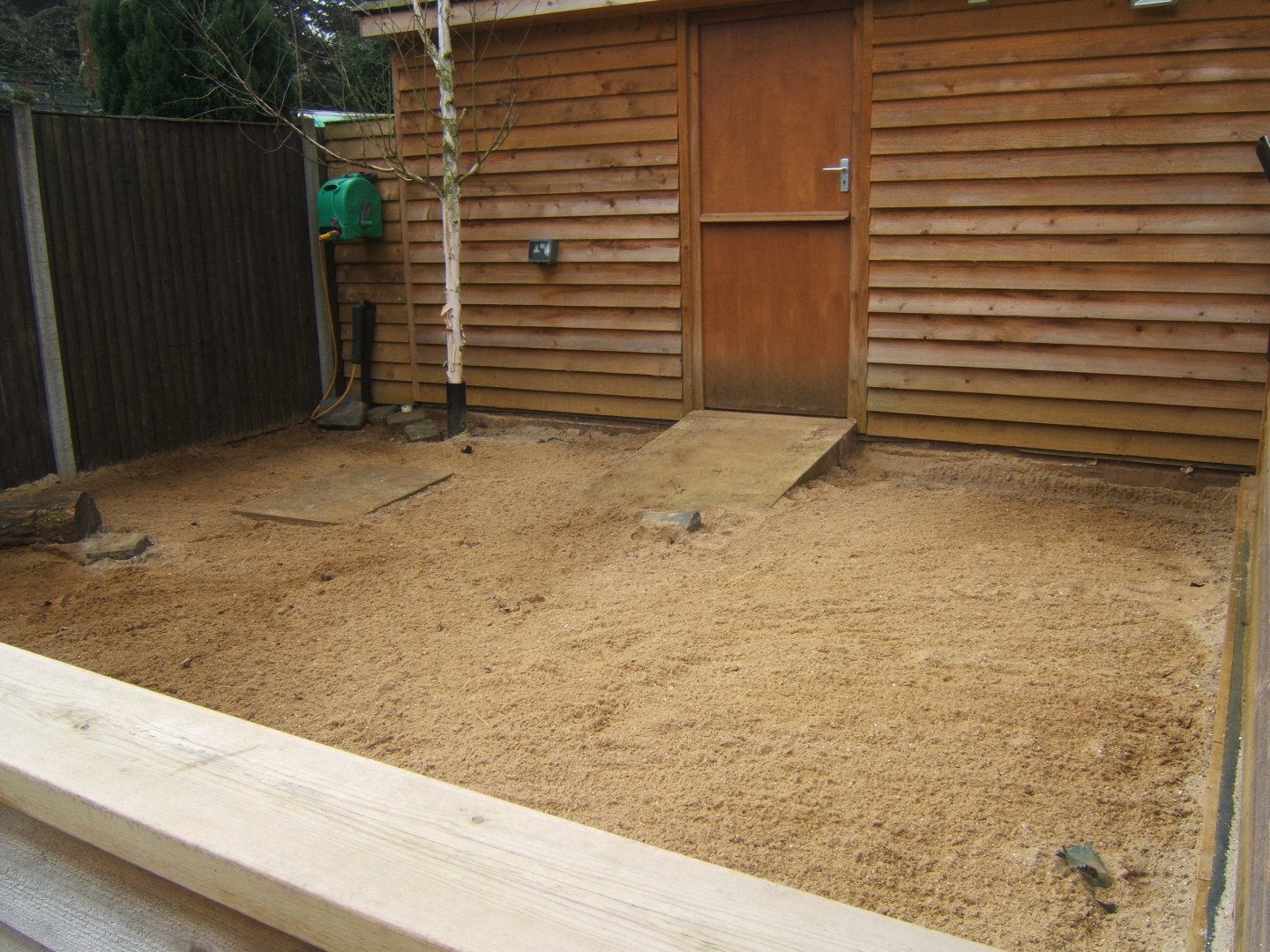 18/3/2017 View of Tortoise hard standing