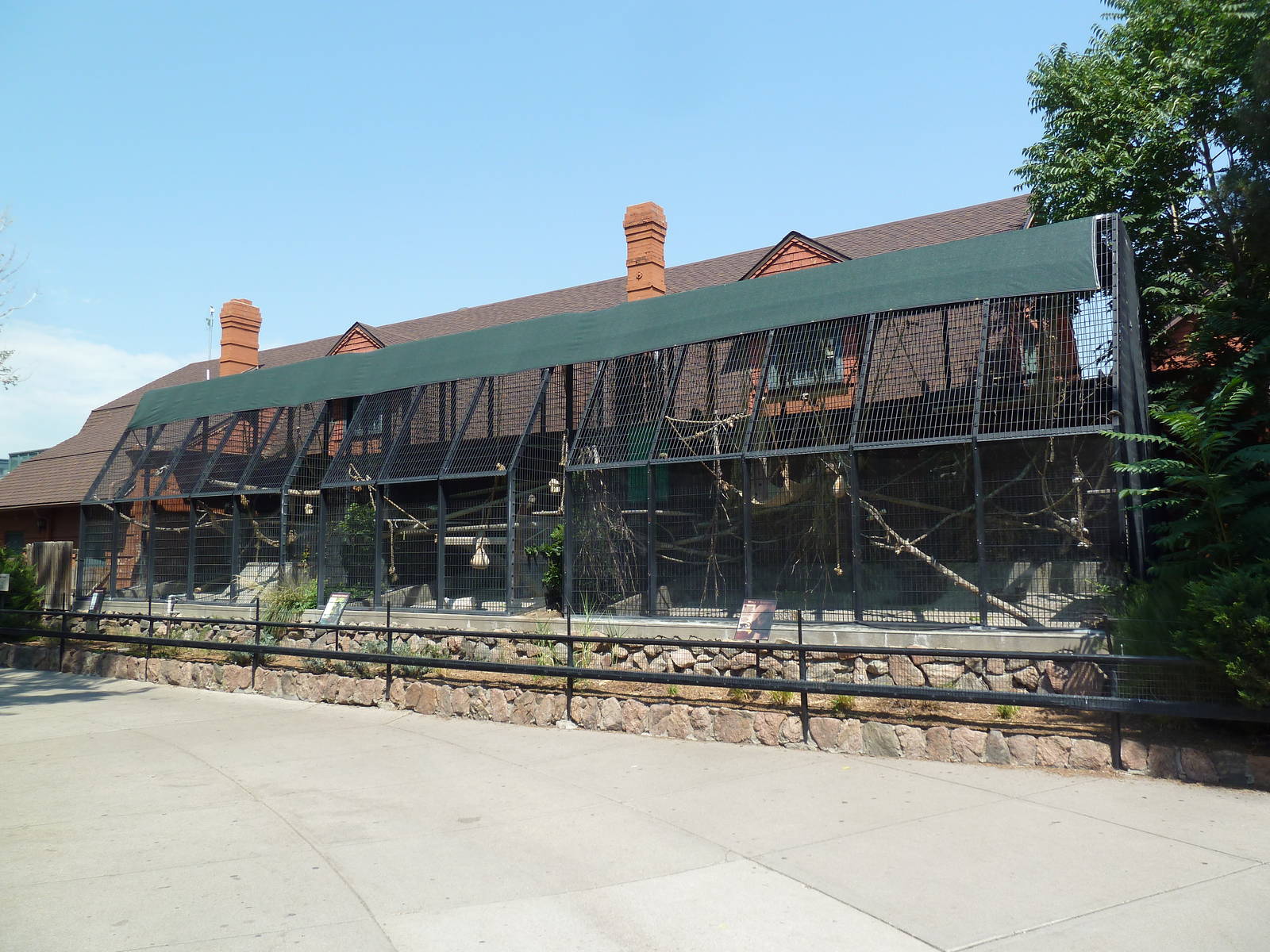 1908 Monkey House (Now Only 3 Species)